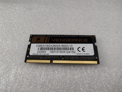 Corsair Vengeance 8GB DDR3 1600MHz PC3-12800 Laptop RAM SODIMM CMSX16GX   Single
