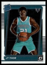 2021-22 Donruss Rated Rookies JT Thor Rookie Charlotte Hornets #172