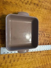 Emile Henry Square Baking Dish 28.23CM 11 X 9” TOPE JN4 Made In France E8