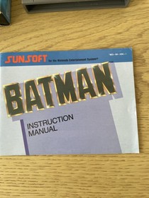 BATMAN NES CIB