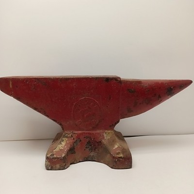Vintage Vulcan Mark 6 Anvil  60 Lbs Blacksmith Tool Craftsman 48 Oz Mini Sledge