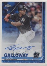 2019 Topps Chrome Rookie Blue Wave Refractor /150 Isaac Galloway #RA-IG Auto 4z8