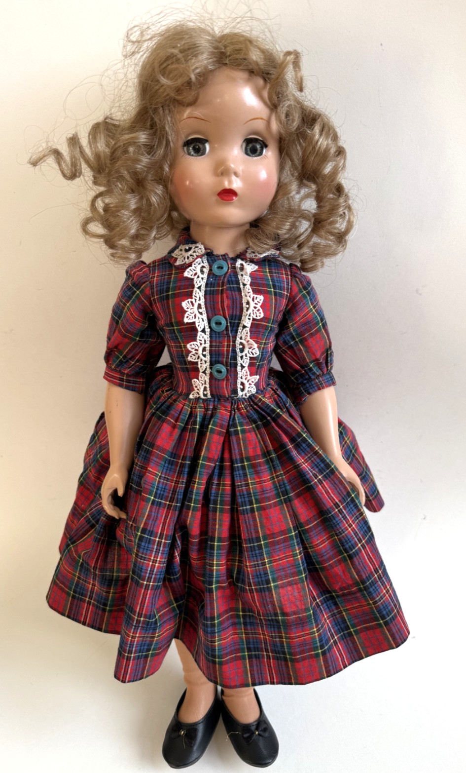 Vintage 1950s Madame Alexander Hard Plastic 20