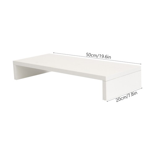 Monitor Stand Computer Elevated Desk Shelf Accessory Display Storage Holder - Afbeelding 9 van 12