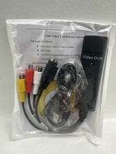 USB Video Capture Device RCA to USB Video DVR VHS VCR DVD Converter