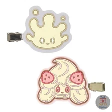 Marimocraft Pokemon Mahomiru & Mahoippu Rubber Hair Clip Matte Finish New