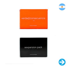 Juego De Mesa Cartas "Sexpansion  Verdad O Consecuencia"