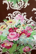 Jennifer Paganelli Brown Floral Nicole Mod Girls Sis Boom Free Spirit Fabric