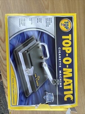 cigarette rolling machine ebay T.O.P. Top-O-Matic Cigarette Rolling Machine 799198996454| eBay