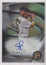2022 Bowman Platinum Top Prospects Auto Shalin Polanco #TOP-59 Auto 04h3