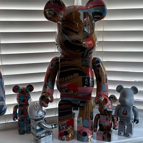 Bearbrick - Andy WARHOL x Jean-Michel BASQUIAT #3 1000%. Éditions