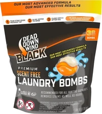 Dead Down Wind Black Odor Eliminator Unscented Premium Laundry Bombs - 118418