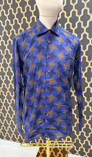 NWOT KITON LUXURY MENS DRESS SHIRT SZ L MADE IN ITALY B3.10