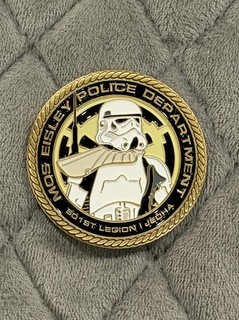 star wars 501st legion challenge Coin Mos Eisley V7 Antique Gold