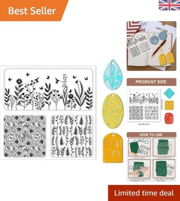 Vielseitige Polymer Clay Textur Matte - Perfekt zum Erstellen von Schmuck und Handwerk