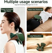   Electric Neck  Shoulder Massager with Heat Shiatsu 4D Kneading Pain Relief
