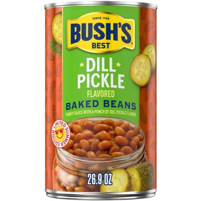 Bush's Baked Beans Dill Pickle, Limited Edition, 26.9 oz