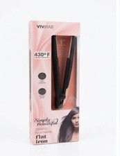 Vivitar Simply Beautiful Ceramic Tourmaline Flat Iron - 430 F Hair Straightener