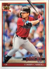 2026 Topps Series 1 - 1991 Topps Baseball Corbin Carroll #T91-58