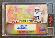 2026 Leaf Metal President's Day Ethan Grunkemeyer We The People Auto 1/1 #WP-EG1