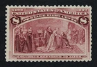 CKStamps: US Stamps Collection Scott#236 8c Columbian Mint LH OG