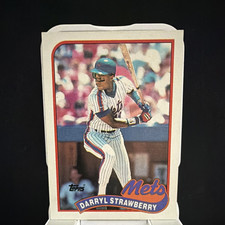 1989 Topps - Darryl Strawberry #300 New York Mets MLB Baseball Base Set