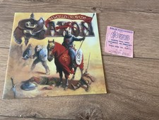 Saxon - 1984 World Crusade concert Programme + ticket stub 4th February 1984
