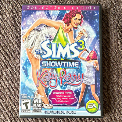 The Sims 3 Showtime Katy Perry Collector's Edition Expansion Pack PC/Mac EA