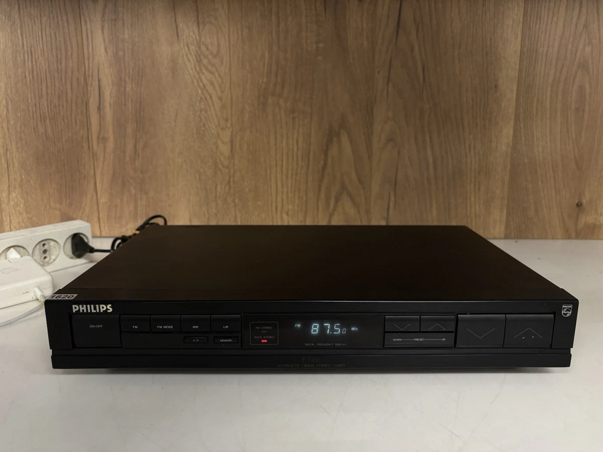 Sintonizador estéreo Philips FT650 - muy bueno