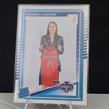 Panini 2025 Donruss WNBA Rated Rookie Georgia Amoore Washington Mystics #96