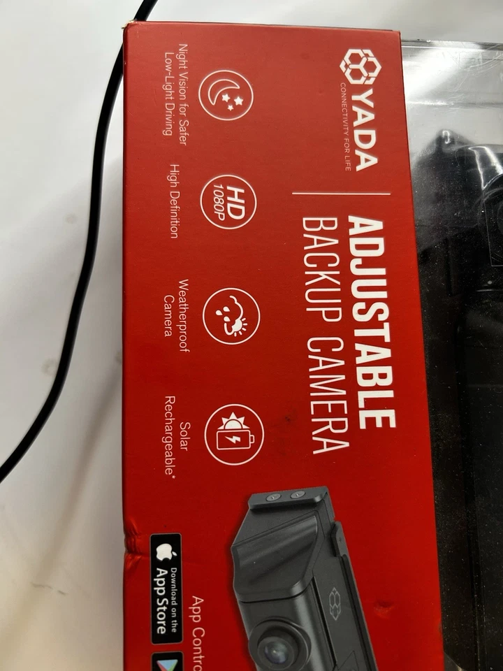 Câmera de backup ajustável sem fio YADA BT532926 NOVA EM FOLHA LACRADA - Imagem 3 de 4