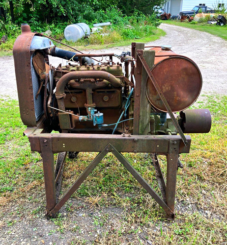 Hupmobile /McCord FC-CO F28014 Gas Horizontal Industrial Stationary Engine