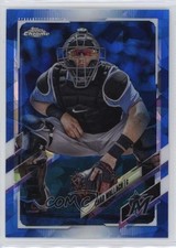 2021 Topps Chrome Sapphire Edition Chad Wallach #593 0c4