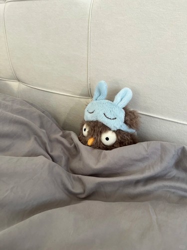 Juguete de peluche suave Audrey Hootsoftly Owl juguete de regalo de animales de peluche nuevo con etiquetas - Imagen 2 de 8