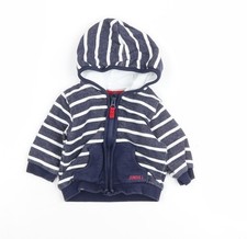 Jasper Conran Unisex Baby Blue Striped Jumper 3-6 Months
