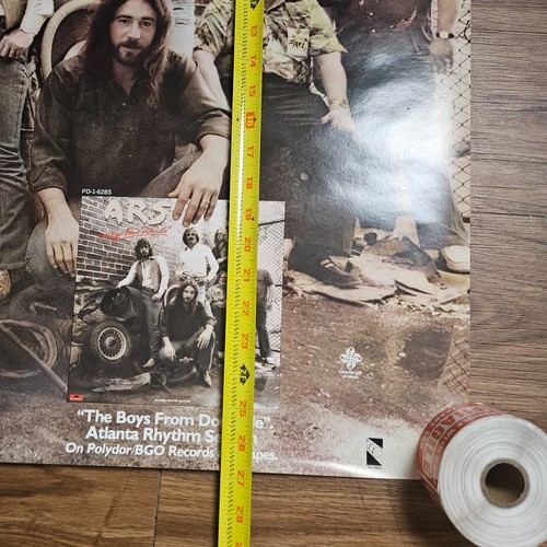Alantic Rhythm Section ARS The Boys From Doraville 20x27 1980 Promo Poster - Picture 4 of 6
