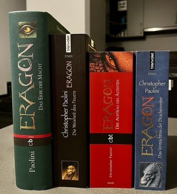 Eragon Reihe Bände 1-4 von Christopher Paolini