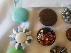 Lot #2 Vintage Earrings Refrigerator Magnets. Handmade, Great Condition — photo 3