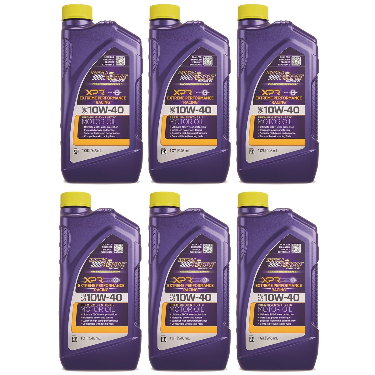 Royal Purple XPR 10W40 Racing Oil, 6 Quarts | eBay