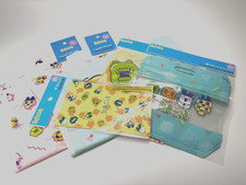 Tamagotchi Plastic Bags Set of 5 Japan Exclusive Official Bandai Limited Edition