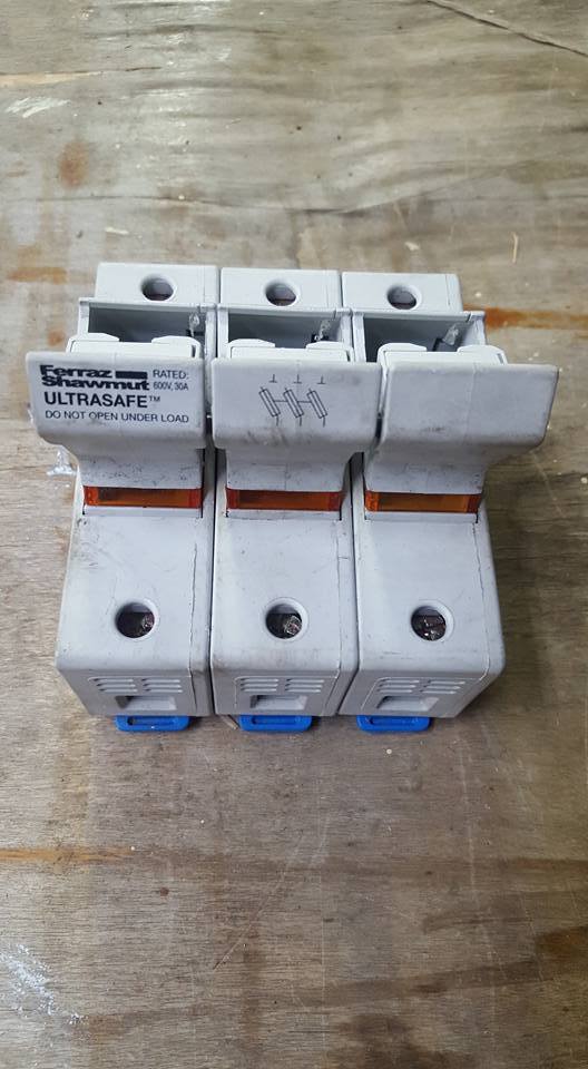 GOULD ULTRASAFE US3J21 FUSE HOLDER W232 | eBay