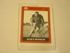 Allie Reynolds Signed 1991  New York Yankees of the 50s Card NATIVE AMERICAN
