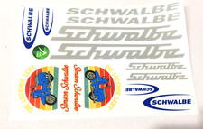 Satz Aufkleber für. Simson KR51/1 Schwalbe Seitendeckel Tank Silber-Blau