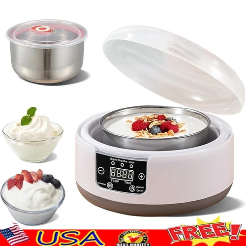 Yogurt Maker with Temperature/Time Control Digital Panel Yogurt Maker machine