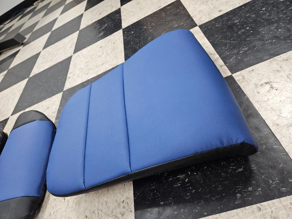 1999-2005 PORSCHE 911 CAPAS DE ASSENTO TRASEIRO IGGEE S.COURO AJUSTE PERSONALIZADO FEITO 13 CORES - Imagem 2 de 4