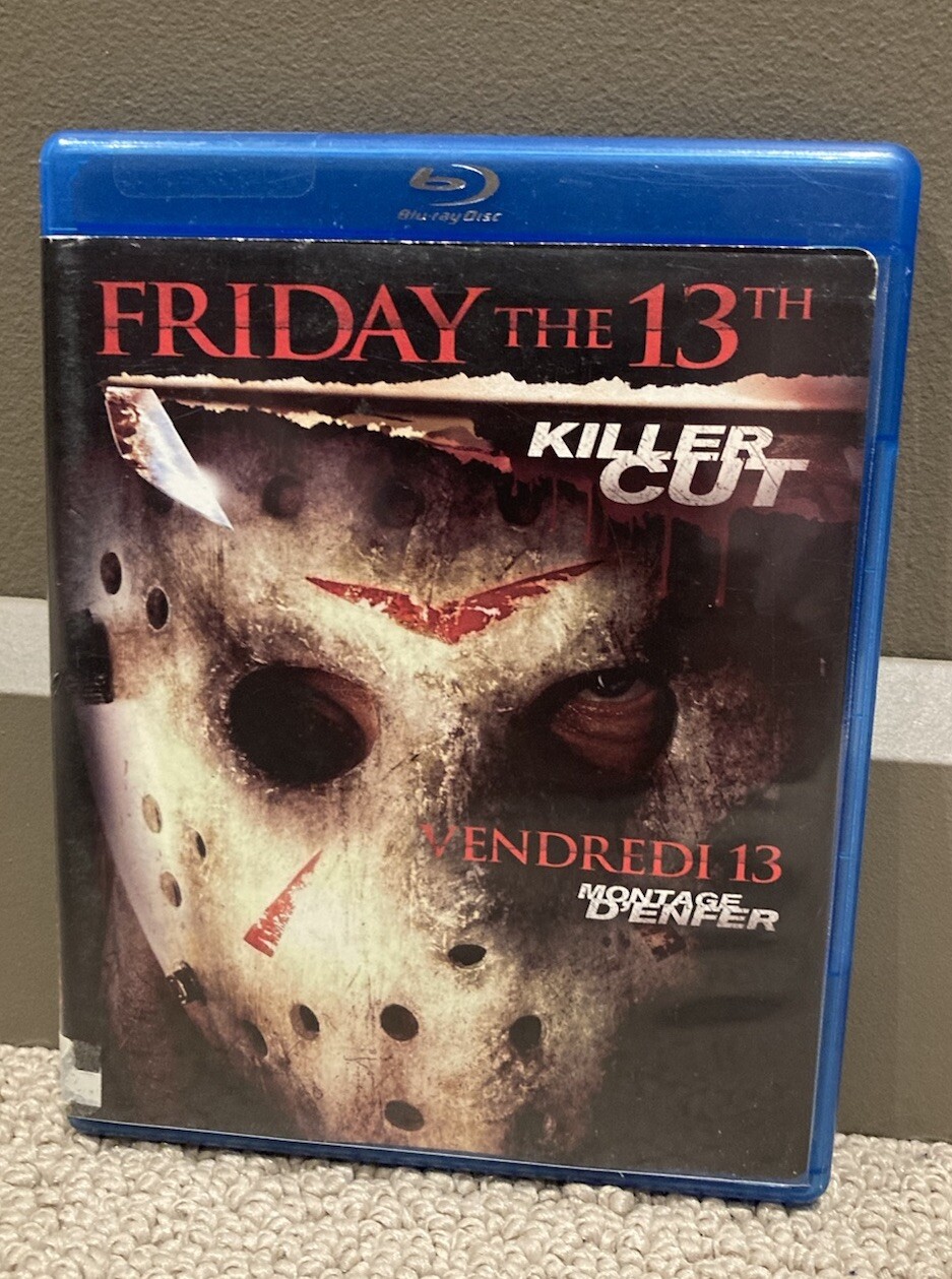 Friday the 13th Killer Cut (Blu-ray Only, 2009, Cdn) Tested, *READ DESCRIPTION