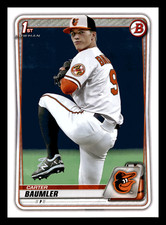 2020 1st Bowman Draft Carter Baumler  Baltimore Orioles #BD-117 Mint
