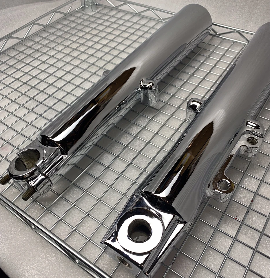 HARLEY 2000 -13 Touring ÚNICO DISCO Pernas de Garfo Slider OEM Street Glide TROCA - Imagem 3 de 4