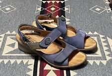 Mephisto Mobils Getha Sandals Blue Womens 40 US 10 Adjustable
