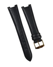 Original Movado 20mm X 16mm Black Leather Band Strap